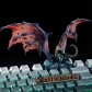 WOW Illidan 3U Artisan Resin Keycaps for Mechanical Gaming Keyboard